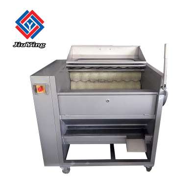 High Quality Stainless Steel Potato Cleaning peeling Equiment Cassava Carrot Washing And Peeling Machine